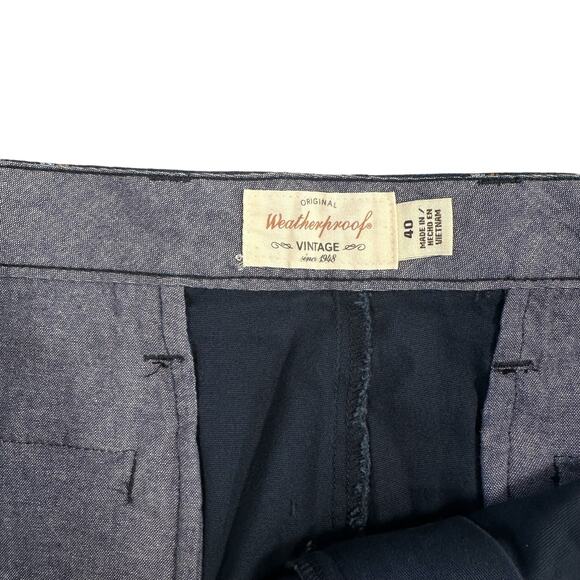 Weatherproof Vintage 7" Printed Stretch Cotton Short Size 40 $60 - Picture 5 of 8